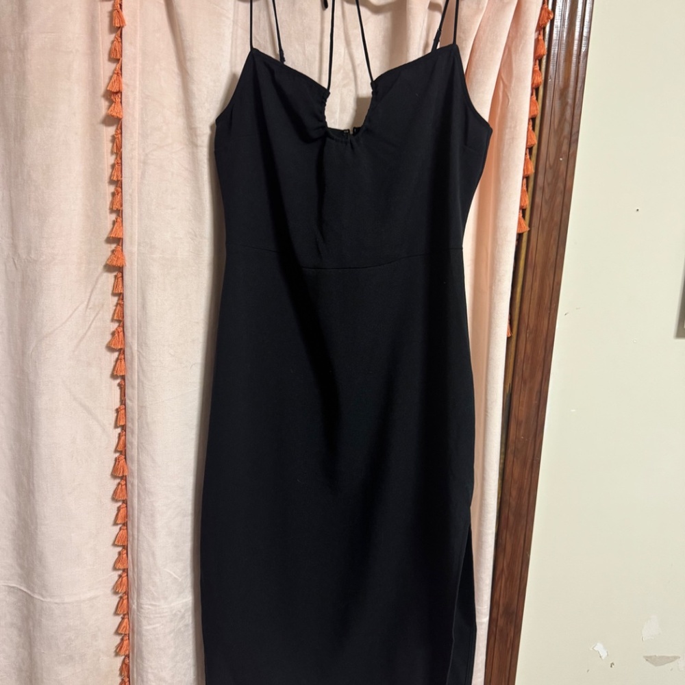 Abercrombie & Fitch Strappy Halter Midi dress - Picture 5 of 7
